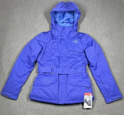 North Face Women's Get Down 550 Snow Jacket Hooded Haven’t Blue Medium - Image 1 of 4