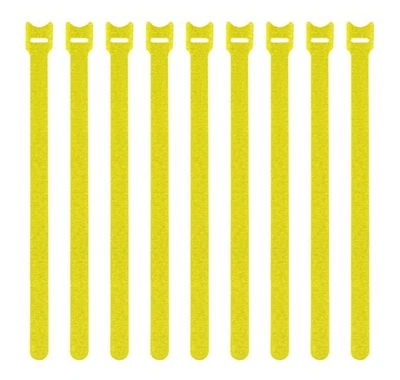 Lote organizador de fijación reutilizable 100 PIEZAS cables correas cables gancho lazos Foto 1 de 4