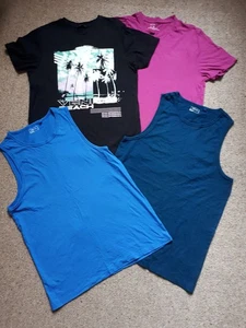 Holiday Boy Short Sleeve, vest/tank tops age 16 years NEXT & George Bundle - Picture 1 of 6