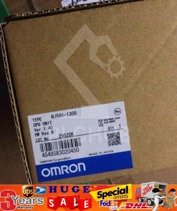 OMRON NJ501-1300 CPU Unit NJ5011300 New Fast Shipping 1PC - Picture 1 of 3
