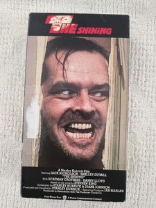 The Shining VHS 1986 Jack Nicholson Stephen King Warner Home Movie Classic! - Bild 1 von 10