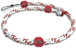 Arizona Diamondbacks Classic Frozen Rope Baseball Necklace [NEW] Jewelry Leather - Picture 1 of 1