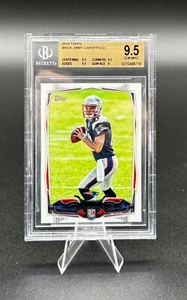 2014 Topps Jimmy Garoppolo #432A #432 RC Rookie Patriots Graded BGS 9.5 GEM MINT - Picture 1 of 2