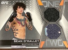 2019 Topps UFC Knockout SUGA SEAN O'MALLEY Dual Relic 7/75 1-2 COMBO MEM CHAMP!!