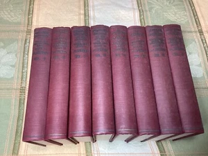 1904 Complete Works of Gustave Flaubert, 8 Volumes, Numbered and Illustrated - Picture 1 of 12