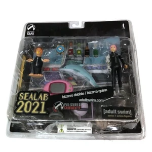 Sealab 2021 Series 1 Bizarro Debbie Bizarro Quinn Figure Set Palisades 2005 - Picture 1 of 11