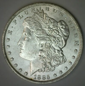 1885 O Morgan Silver Dollar Coin Uncirculated Dollar New Orleans - Picture 1 of 2