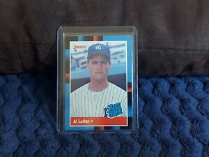 Al Leiter 1988 Donruss RATED ROOKIE Card #43. Yankees