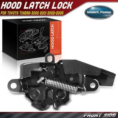 Bloqueo de cierre del capó delantero para Toyota Tundra 2000 2001 2002-2006 sin disuasión de robo Foto 1 de 4