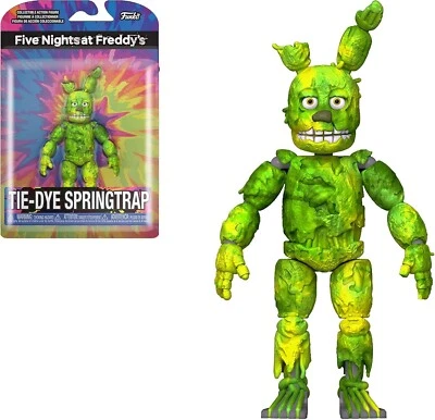 Funko Five Nights at Freddy's-Springtrap Tie Dye Figura de Acción Exclusiva de Estados Unidos Verde Foto 1 de 3
