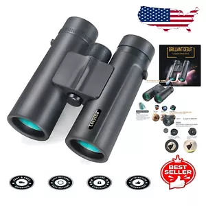 Lightweight 10x42 Waterproof Binoculars with BAK-4 Prism for Wildlife Watching - Picture 1 of 8
