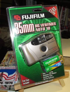 2001 Fuji Film Big View-Finder Auto 10 Point & Shoot Camera 29mm Lens NEW SEALED - Picture 1 of 3