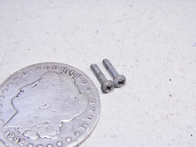 77 KAWASAKI KZ650 KZ650B SOPORTE DE ANILLO AJUSTADOR DE FAROS #2 TORNILLOS DE MONTAJE Foto 1 de 3