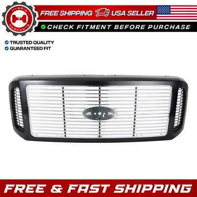 Novo conjunto de grade para 2005-2007 Ford F-450 Super Duty Excursion FO1200458 - Imagem 1 de 4