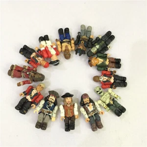 Mega Construx Bloks Pirates of The Caribbean Knight Jack Sparrow Pirate 2" Toy - Picture 1 of 13