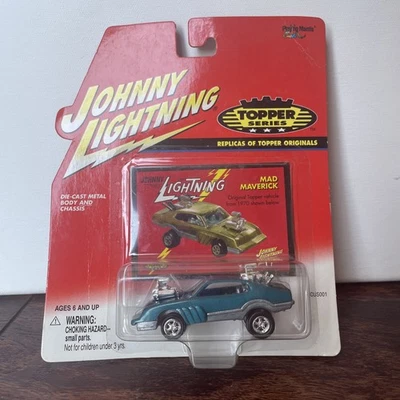 Johnny Lightning Topper Series Réplica Mad Maverick Diecast Car 1:64 Sin usar, en caja Foto 1 de 4