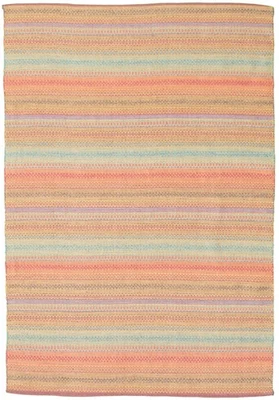 Traditional Vintage Hand Woven Carpet 5'2" x 7'10" Wool Kilim Area Rug - Image 1 of 4