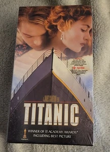 Titanic VHS 1998 2-Tape Set NEW AND SEALED - Picture 1 of 4