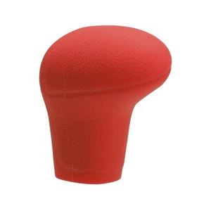 Car Gear Knob Cover Red Fit For Audi A4L A5 A6L Q5 Q7 05-16 Nonslip Surface - Picture 1 of 8