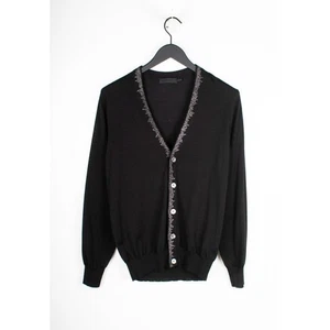 Alexander Mcqueen Men Sweater Cardigan Size M, S1514 - Picture 1 of 9