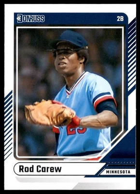 БЕЙСБОЛЬНАЯ КАРТОЧКА РОД КЭРЬЮ 2024 DONRUSS MINNESOTA TWINS NO54 - Изображение 1 из 2