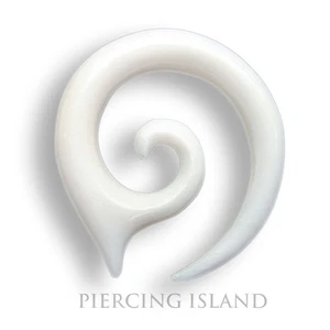 2mm 4mm 6mm Dehnungsspirale Knochen Spirale Sichel Bone Ohr Ear Piercing 177 - Foto 1 di 1