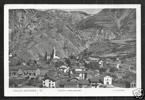 Andorra photo postcard Canillo Valenti Claverol 60s - Picture 1 of 1