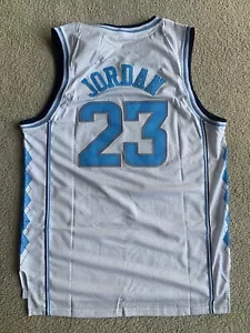 NWOT Michael Jordan GOAT White North Carolina Tar Heels Jersey Size XL - Picture 1 of 4