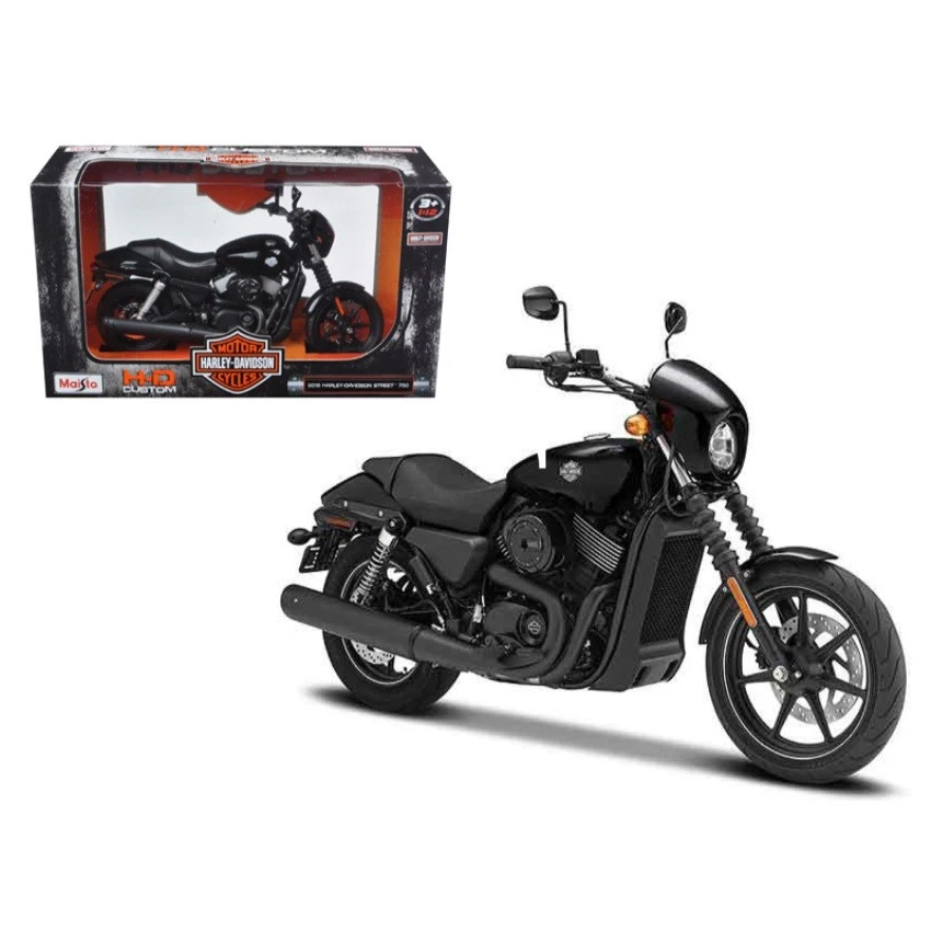 2015 Harley Davidson Street 750 Maisto Motorcycle 1 12