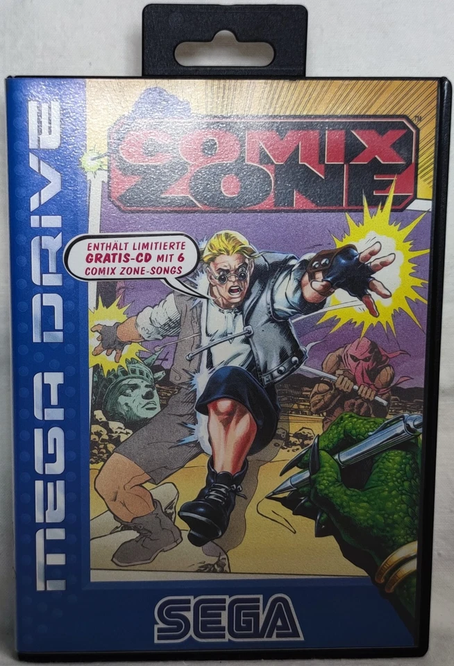 Comix Zone + Limited Edition CD - mit Handbuch Sega Mega Drive  - Bild 1 von 4