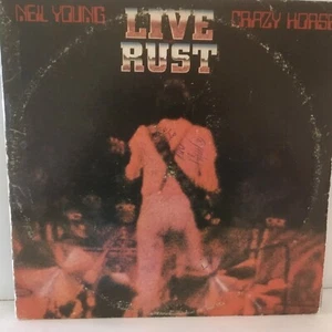 NEIL YOUNG & CRAZY HORSE LP LIVE RUST - Picture 1 of 9