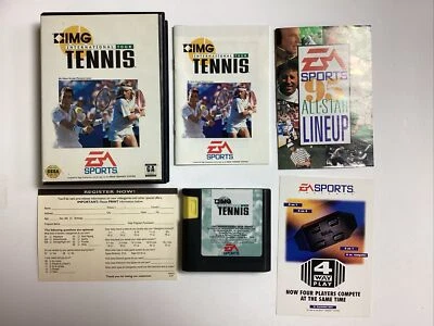 IMG International Tour Tennis- Sega Genesis Complete TESTED CIB - Image 1 of 4