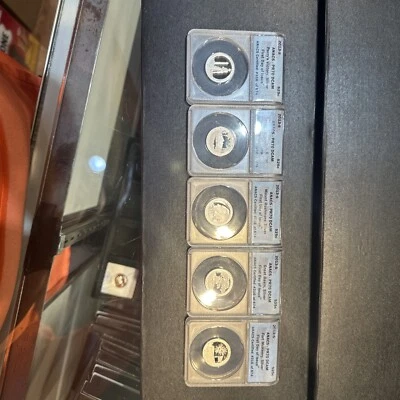 2013 S Silver National Parks Quarter Set ANACS PR70DCAM First Day of Issue - Image 1 of 4