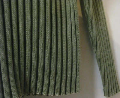 neuer Herren Baumwoll-Pullover Gr. XL Rippstrick grün "C&A" slim fit Waschstyle - Bild 1 von 3