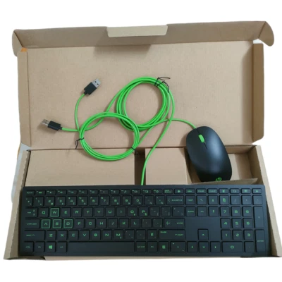 Canada French layout USB wired keyboard and mouse set for HP TPC-P001K TPC-P001M - Image 1 of 4