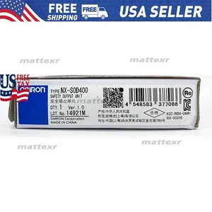 NX-SOD400 1PC Brand NEW In Box Omron NX-SOD400 Safety output unit US Free TAX - Picture 1 of 2