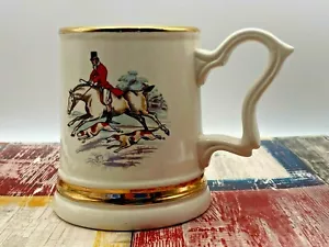 Prince William Hunting Warranted 22k Gold Sadler Cup/Mug/ Tankard Collectible - Picture 1 of 12