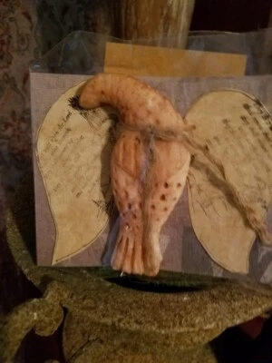 primitive handmade eagle angel  soap - Image 1 of 2