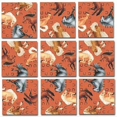 Horses Scramble Squares - Image 1 of 4