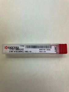 1) NEU Kyocera VHM-SCHAFTFRÄSER 0,060 X 1/8 ZOLL X 2-1/2 ZOLL 3-FLÖTE 5/16 ZOLL LOK. - Bild 1 von 3