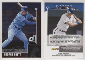 2015 Panini Donruss Preferred Grand Stand Bronze George Brett #2 HOF