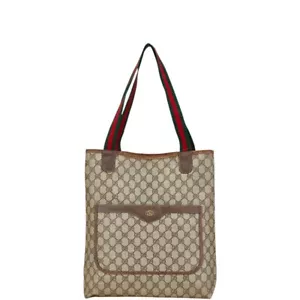 GUCCI Old Gucci GG Supreme Shelly Line Tote Bag 39.02.003 Damen 【Gebraucht】 - Bild 1 von 10