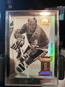 Bobby Hull upper deck century legends top 50 players 82/100