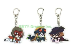 Set of 3 Persona 5 Acrylic Keychain Futaba Sakura, Gorou Akechi, Haru Okumura v2 - Picture 1 of 2