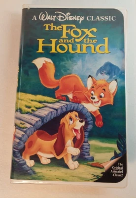 Disney The Fox And The Hound VHS Black Diamond 1994 First Release Vintage - Image 1 of 4