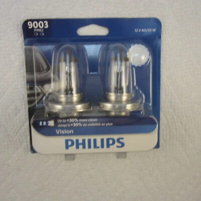 Paquete de 2 bombillas de faros Philips More Vision 9003PRB2 60/55W* Foto 1 de 4