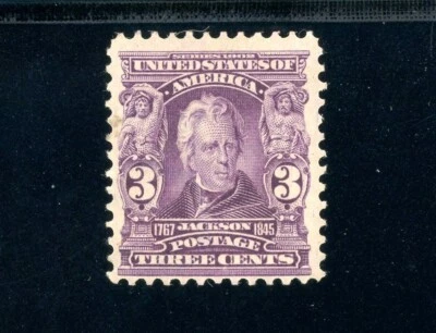 USAstamps Unused FVF US Serie of 1902 Jackson Scott 302 OG MLH - Image 1 of 2