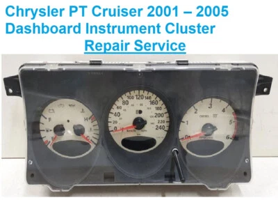 Chrysler PT Cruiser 2001 – 2005 Painel Instrument Cluster Serviço de Reparo - Imagem 1 de 3