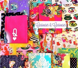 ONE YARD bundle Curiouser and Curiouser By Tula pink - Full Collection - Bild 1 von 4