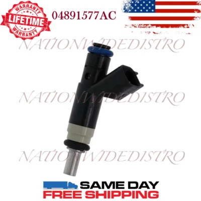 1x Inyector de combustible Siemens OEM para Chrysler Sebring 2007 2008 2009 2010 2,4 L I4 Foto 1 de 4